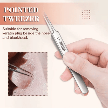 🔥🔥Professional Beauty Salon Tweezers | 2026 New Year Launch ❤️‍🔥Essential for Makeup Artists & Home Kits 🔥❤️‍🔥-Elite