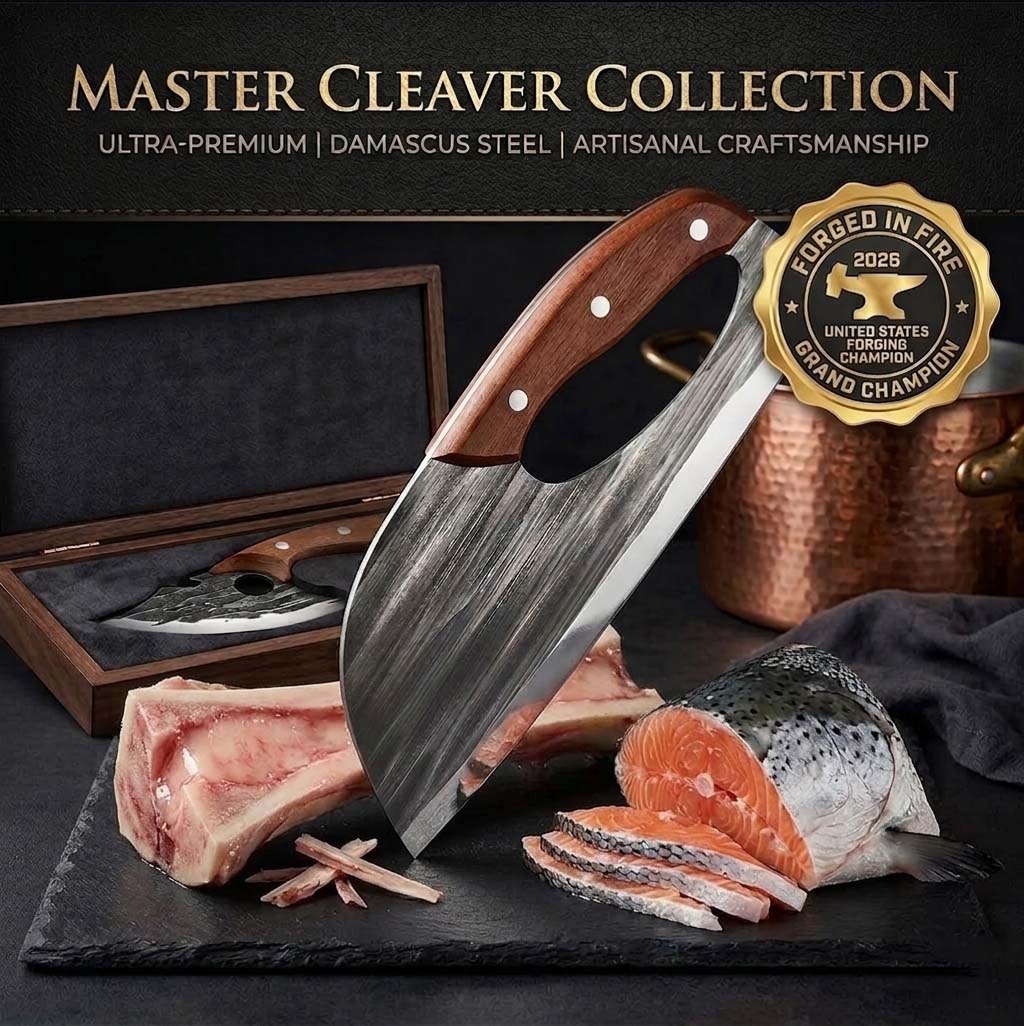 🔥Forged Butcher Knife Set -Bestseller