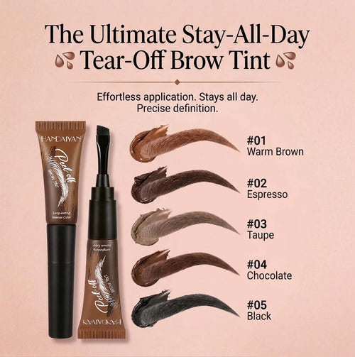 The Ultimate Stay-All-Day Tear-Off Brow Tint👁️💦 -Bestseller