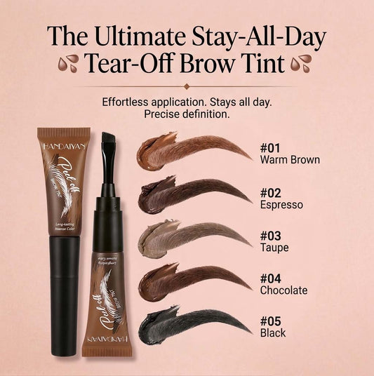 The Ultimate Stay-All-Day Tear-Off Brow Tint👁️💦 -Bestseller