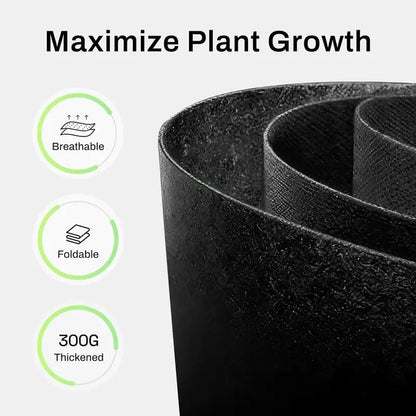 🌱 Heavy Duty Aeration Fabric Pots – Professional Grade Grow Bags with Handles for Vegetables, Flowers & Fruits -Bestseller