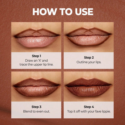 Easy Glide Lip Liner — Creamy, Blendable Color with Smooth Application -Bestseller