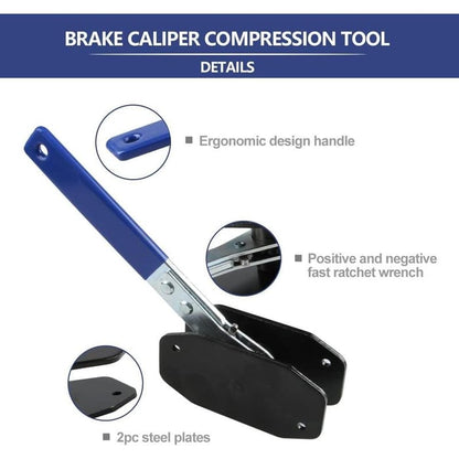 💥Last Day 49% OFF  - 🚗360° Rotating Ratchet Brake Caliper Tool -Bestseller