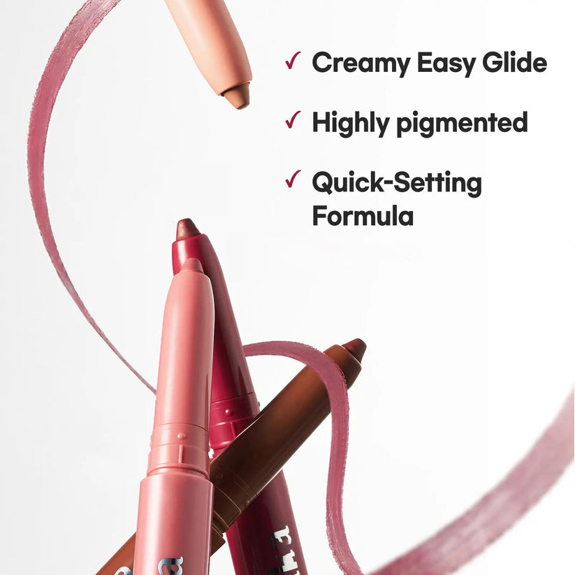 Easy Glide Lip Liner — Creamy, Blendable Color with Smooth Application -Bestseller