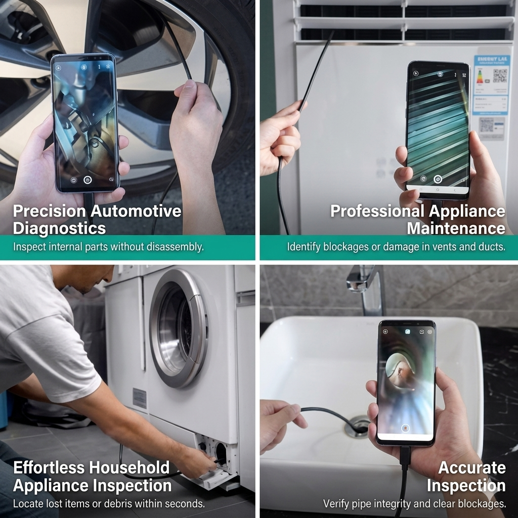This Phone Camera Gives You “X-Ray Vision” Through Walls, Pipes & Engines-Bestseller