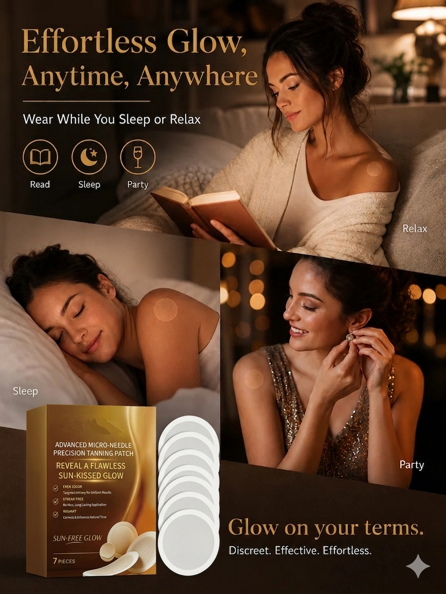 ☀️🔥ADVANCED MICRO-NEEDLE PRECISION TANNING PATCH🔥-Elite
