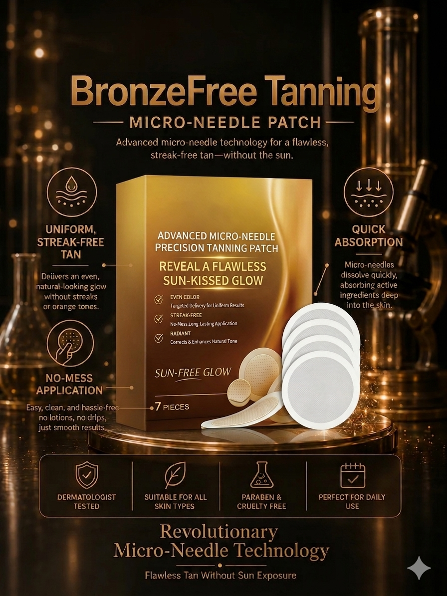 ☀️🔥ADVANCED MICRO-NEEDLE PRECISION TANNING PATCH🔥-Elite