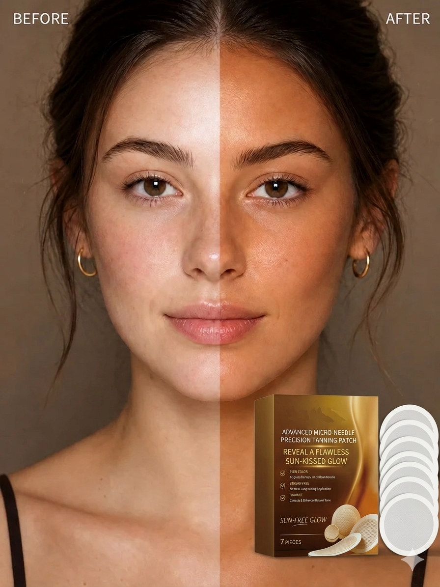 ☀️🔥ADVANCED MICRO-NEEDLE PRECISION TANNING PATCH🔥-Elite