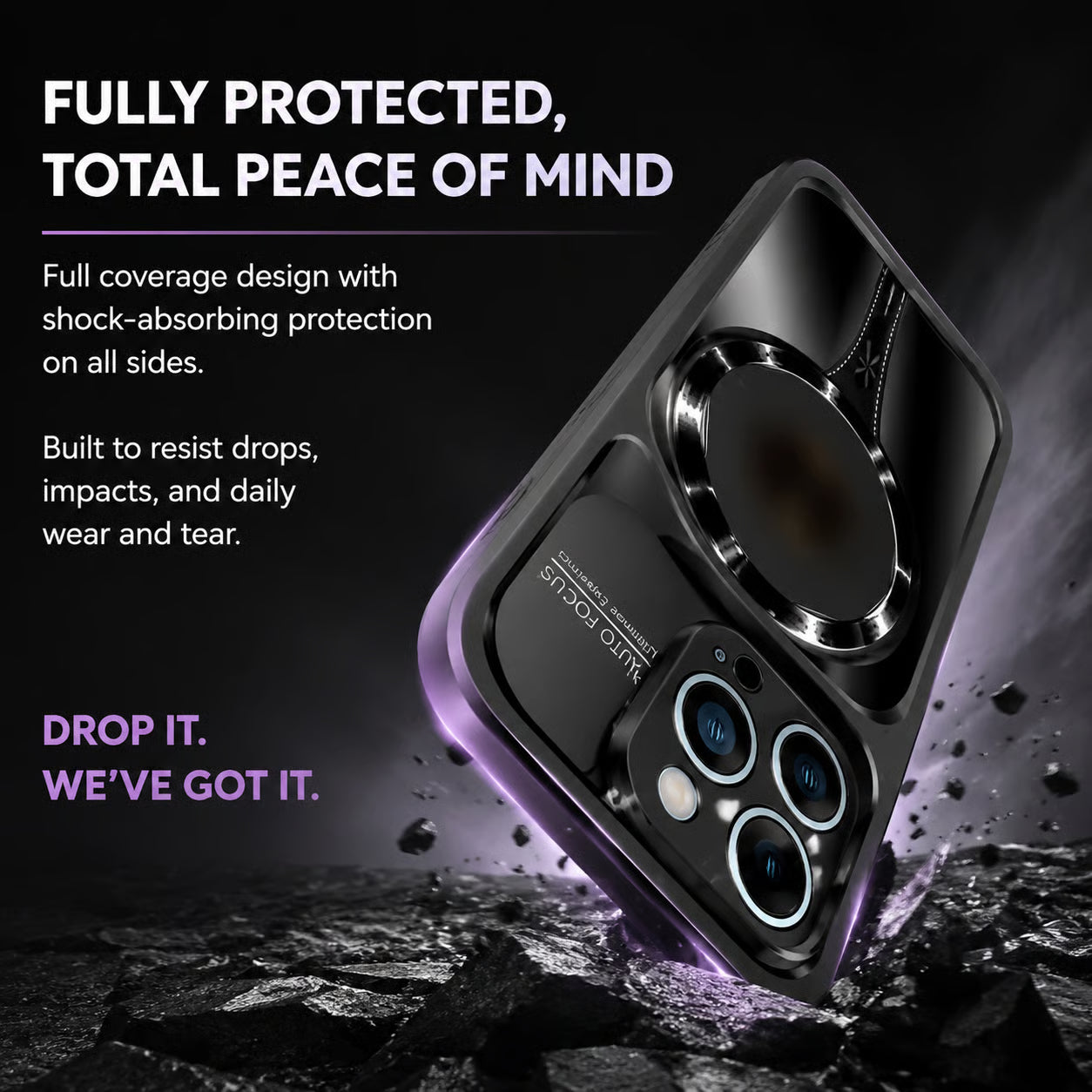 Slim Shockproof Luxury Cover for iPhone -Bestseller
