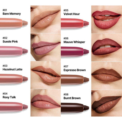 Easy Glide Lip Liner — Creamy, Blendable Color with Smooth Application -Bestseller