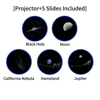 🌌🌙2-in-1 Galaxy Projector Night Light ✨✅-Bestseller