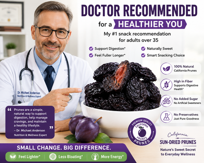 Sugar-Free California Sun-Dried Prunes -Bestseller