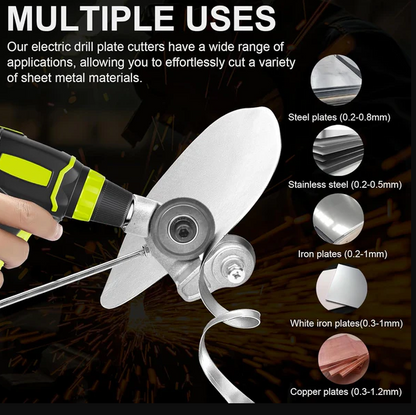 🛠️Sheet Metal Cutter Drill Attachment -Bestseller