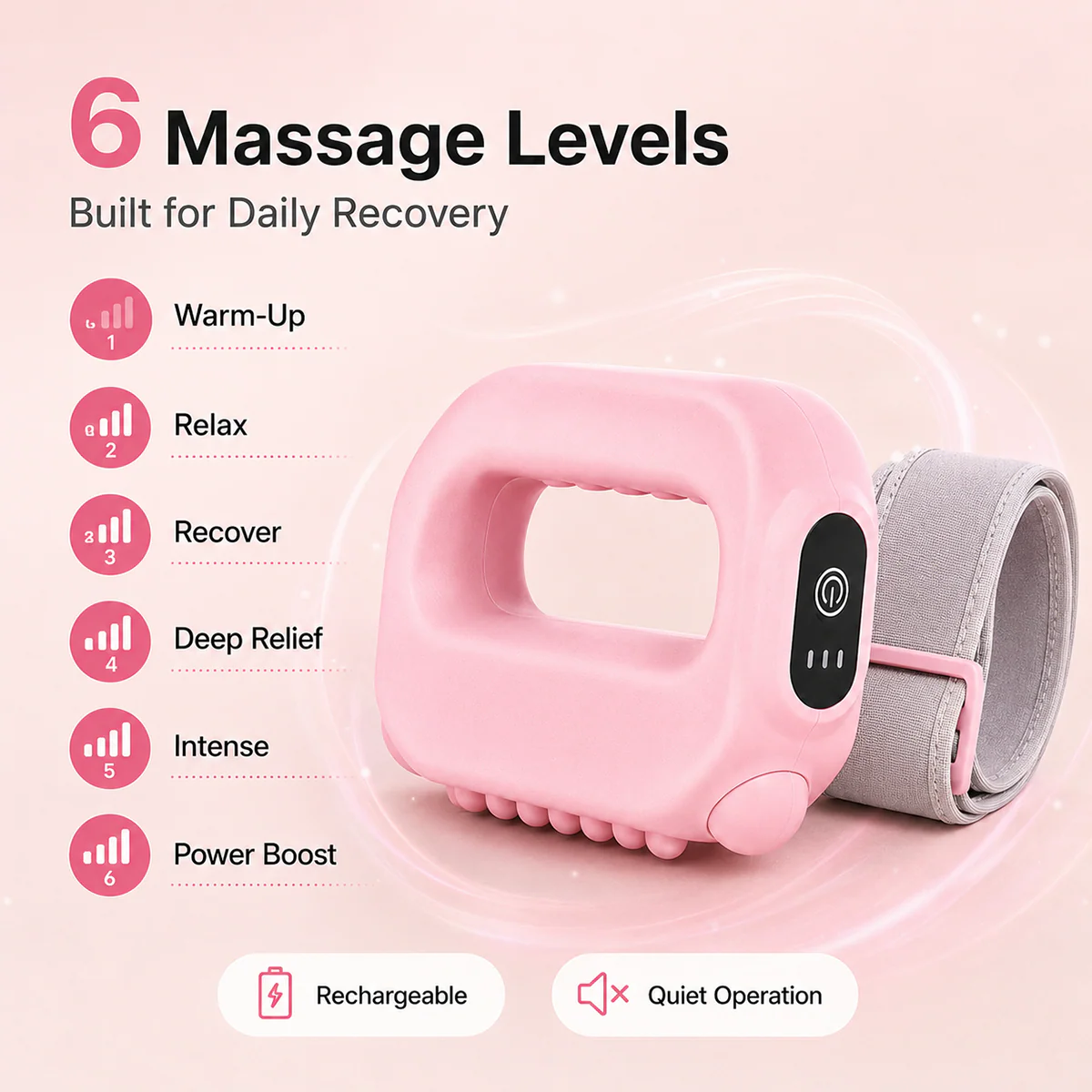 💪🔥Hands-Free Fascia Massager for Muscle Relaxation & Recovery✨🛒-Elite