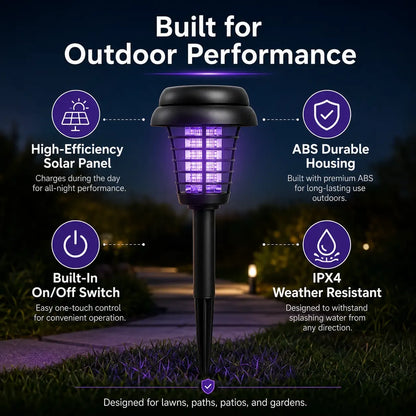 ✨💥Solar Mosquito Zapper Light -Outdoor Garden Stake Lamp💥🛒-Elite