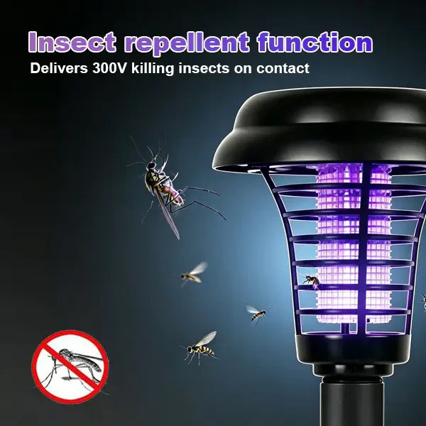 ✨💥Solar Mosquito Zapper Light -Outdoor Garden Stake Lamp💥🛒-Elite