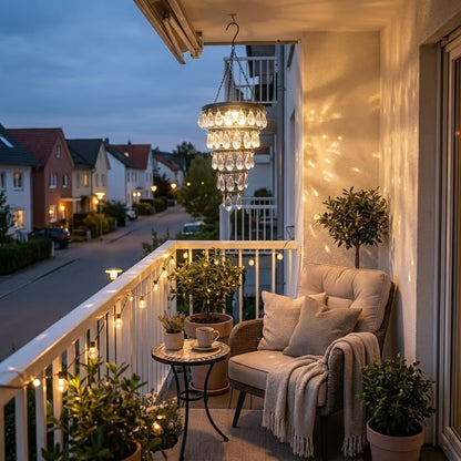Solar Hanging Crystal Chandelier-Bestseller