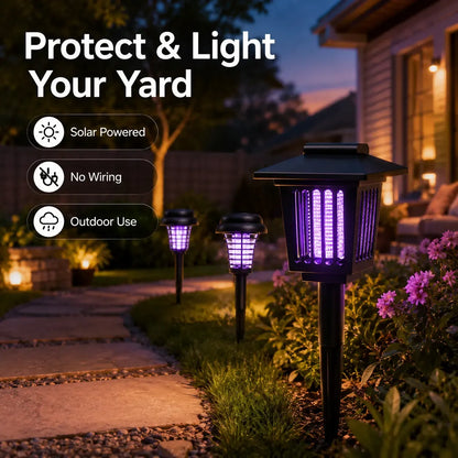 ✨💥Solar Mosquito Zapper Light -Outdoor Garden Stake Lamp💥🛒-Elite