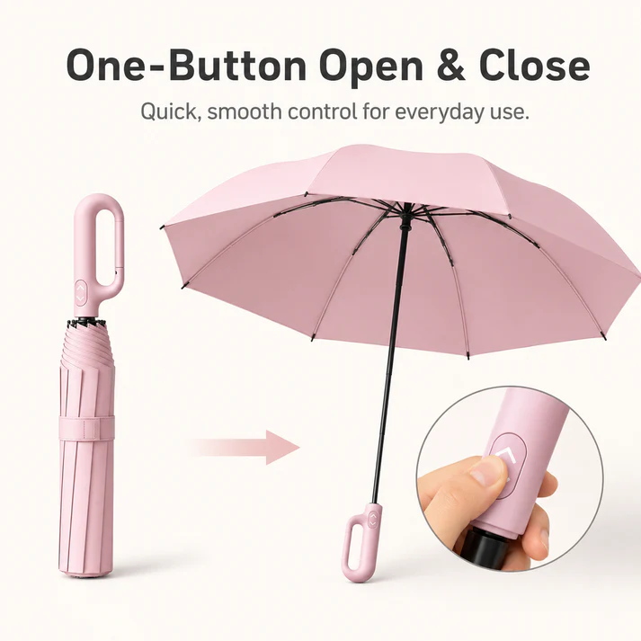 🔥☔Portable Automatic Folding Umbrella🔥❤️‍🔥-Elite