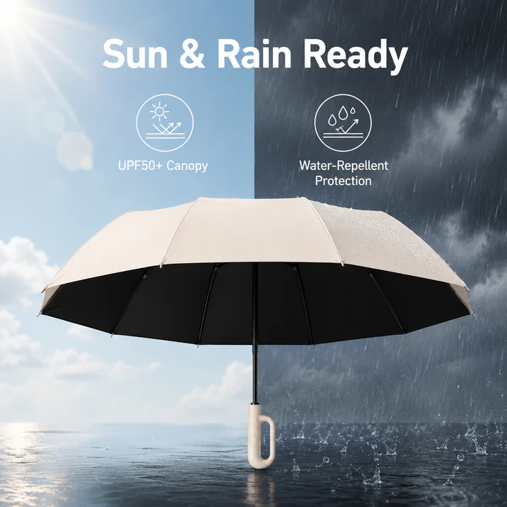 🔥☔Portable Automatic Folding Umbrella🔥❤️‍🔥-Elite