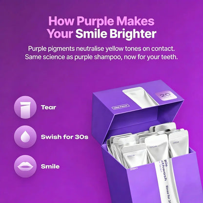 Purple Mouthwash - Sachets 20 Pack-Bestseller