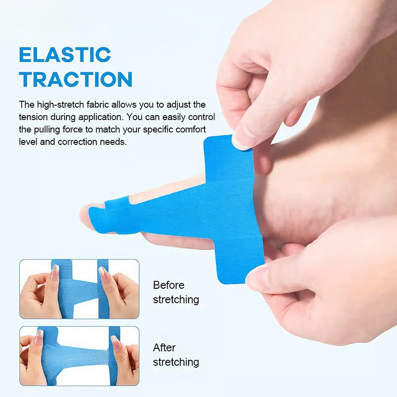 🔥LAST DAY 50% OFF - 👣Pre-cut Hallux Valgus Corrector Kinesiology Tape -Bestseller